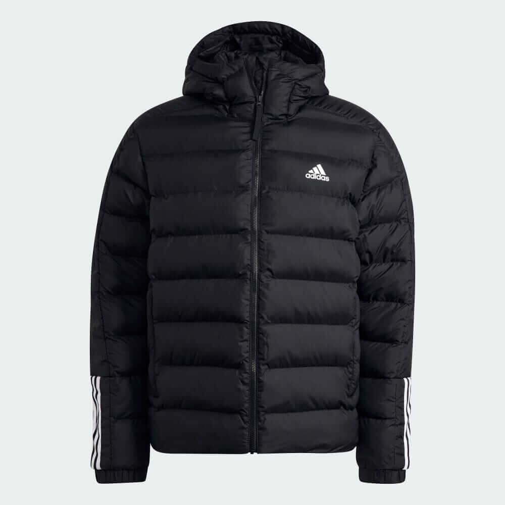 картинка Пуховик Adidas Itavic Three Stripes, черный от магазина Одежда+