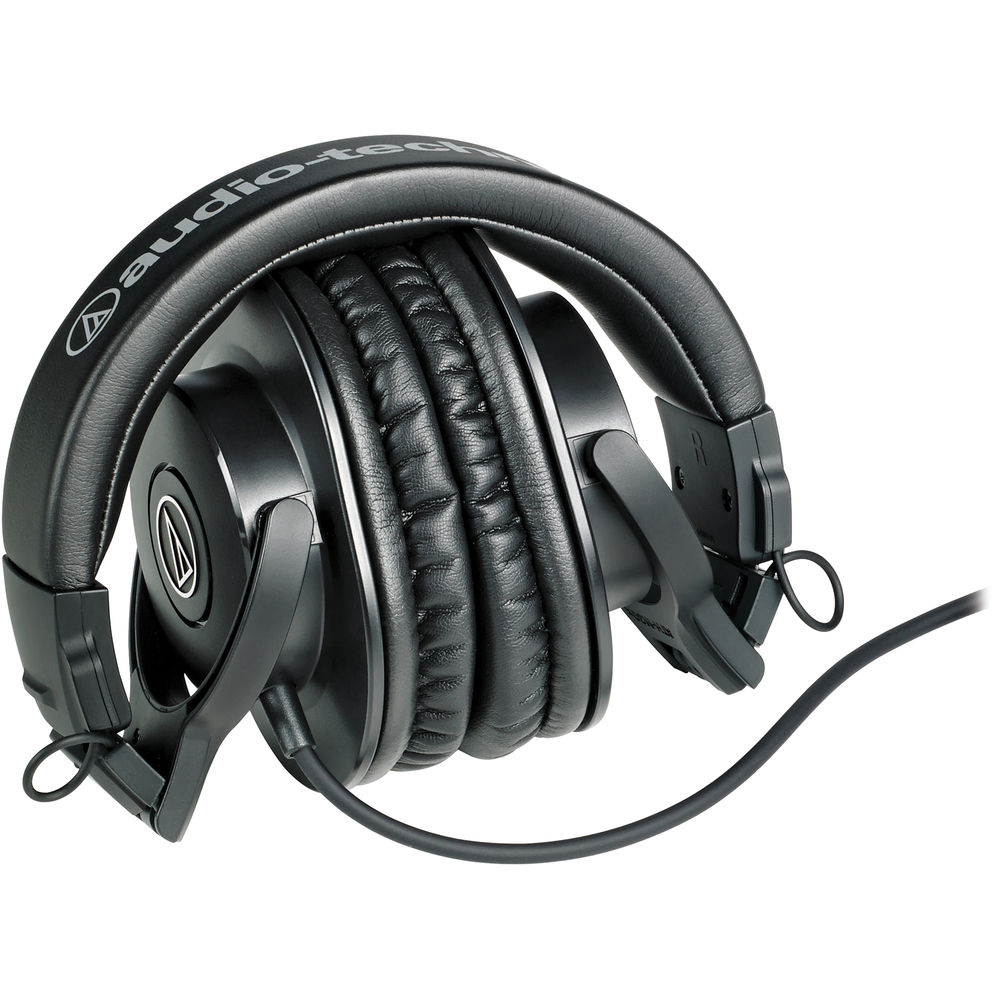 картинка Закрытые мониторные наушники Audio-Technica ATH-M30x (черные) от магазина Одежда+