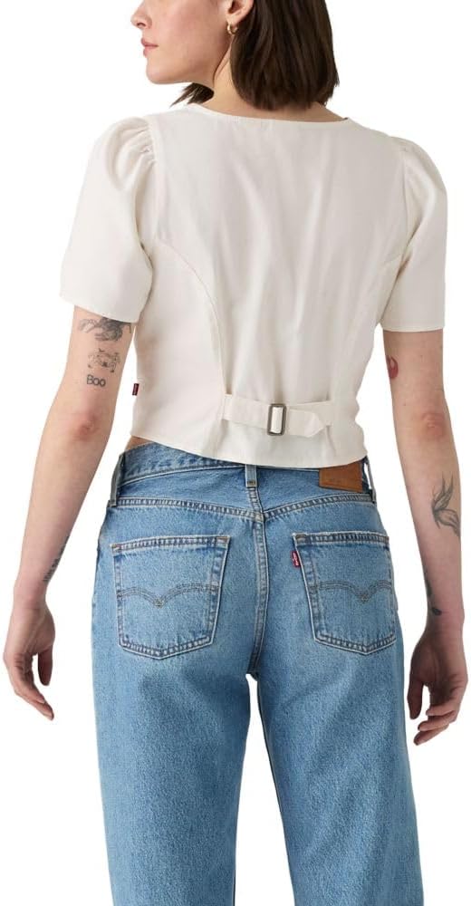 картинка Блузка Levi's Moxie (также доступна в размере Plus), кремовый от магазина Одежда+