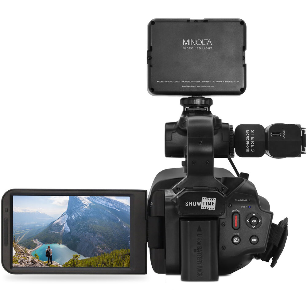 картинка Комплект видеокамеры Minolta MN4KPRO UHD 4K60 с автофокусом Pro от магазина Одежда+