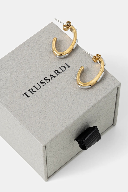 картинка Серьги Trussardi, золотой от магазина Одежда+