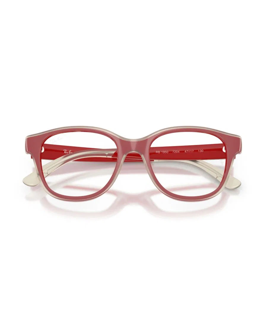 картинка Очки для детей RB1950 Ray-Ban, Red On Transparent от магазина Одежда+