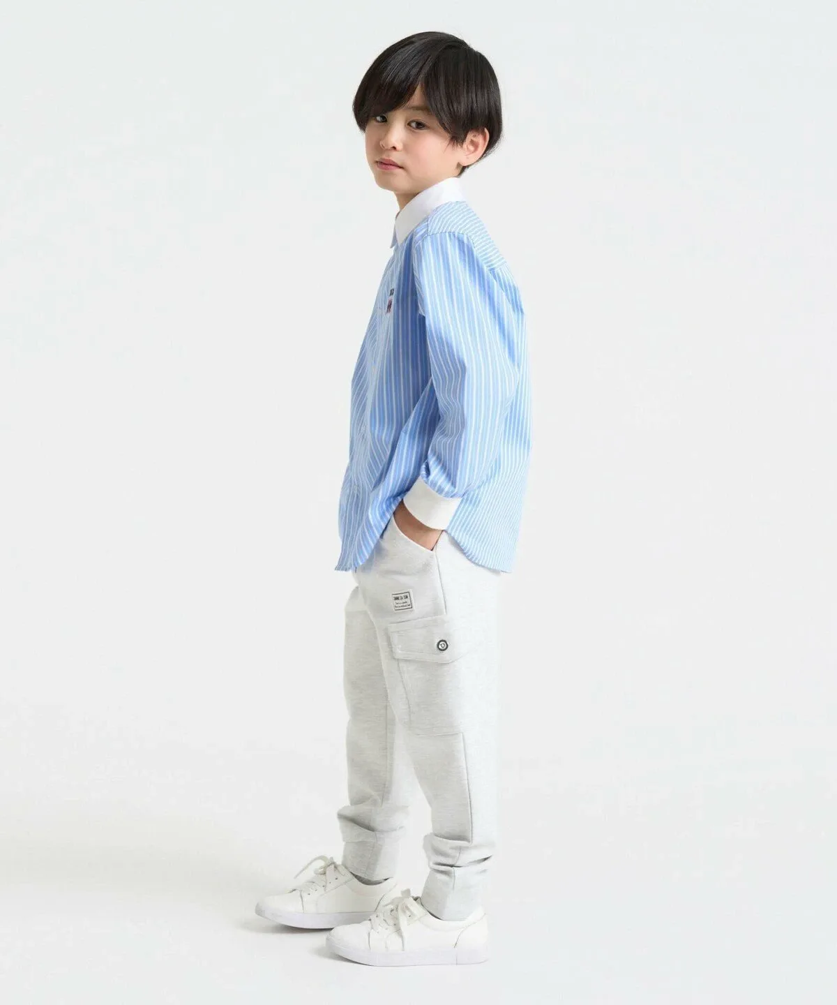 картинка Полосатая рубашка Comme Ca Ism, Saxophone от магазина Одежда+
