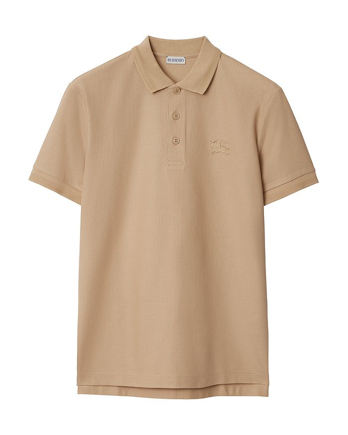 картинка Поло Burberry Eddie Cotton Piqu? Equestrian Knight, коричневый/бежевый от магазина Одежда+