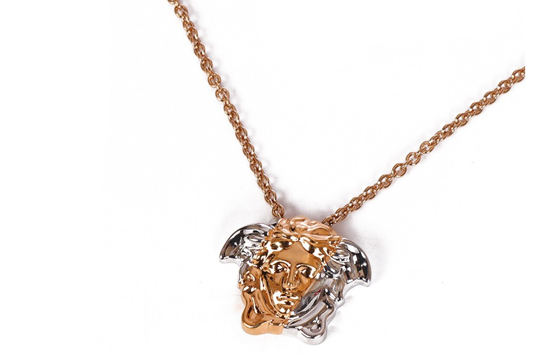 картинка VERSACE Мужские кулоны Medusa в цвете rose gold от магазина Одежда+