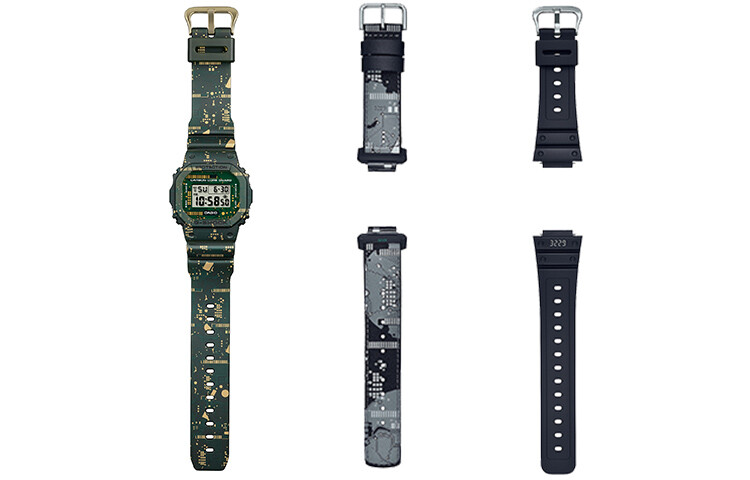 картинка Часы Casio Digital 5600 Series, арт. DWE-5600CC-3PRD, камуфляж от магазина Одежда+