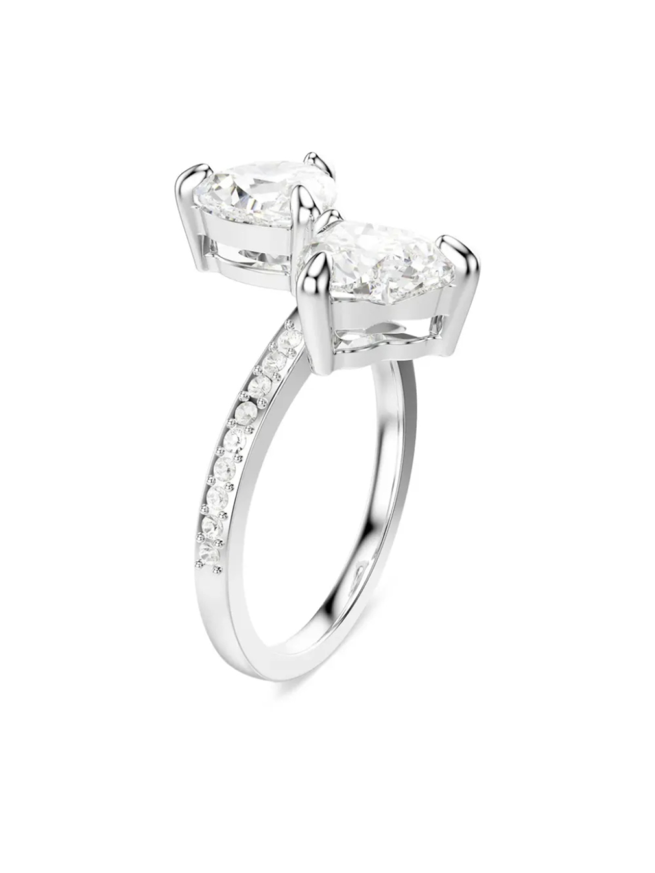 картинка Swarovski кольцо Mesmera Attract, серебряный от магазина Одежда+