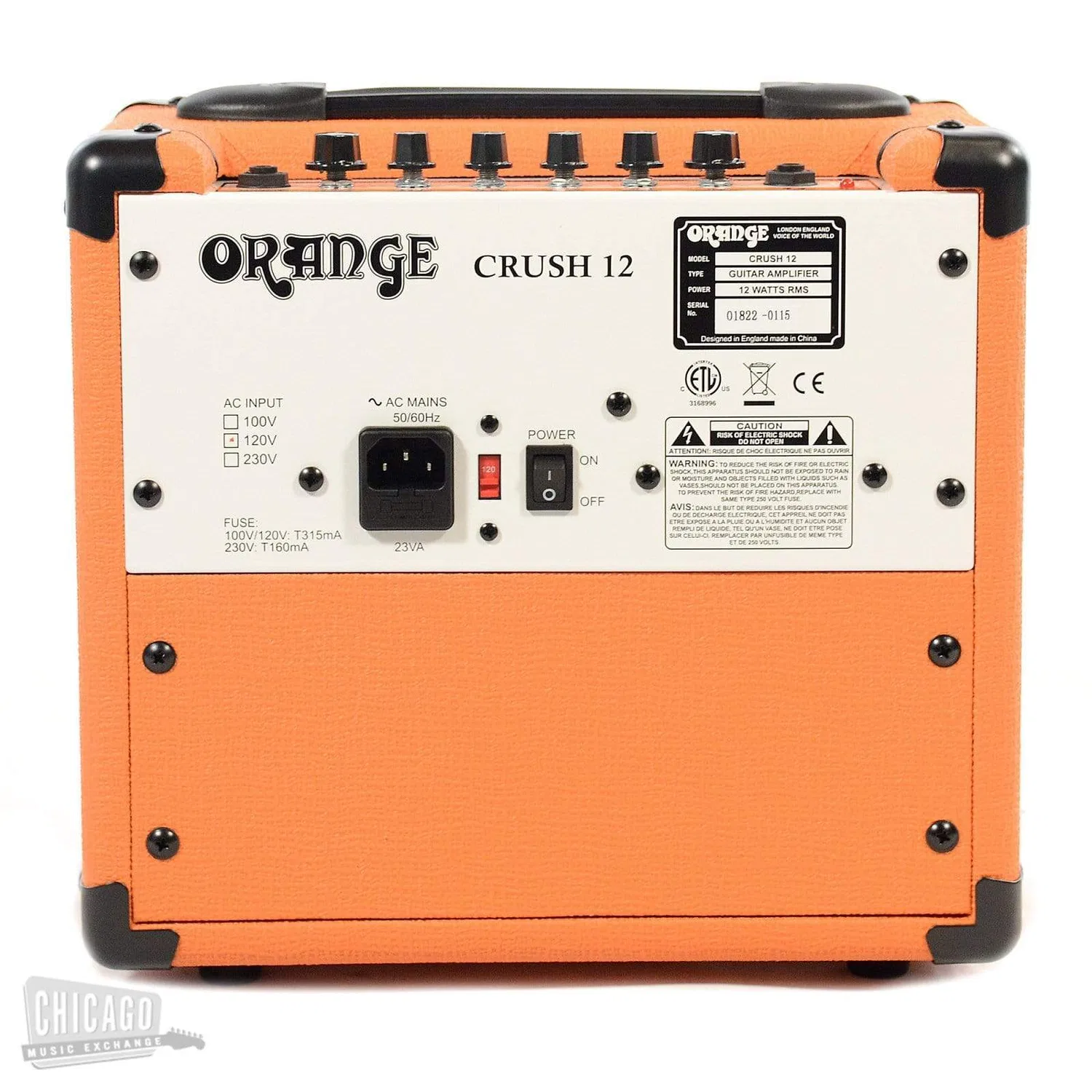 картинка Гитарный комбоусилитель Crush 12 1x6" Orange от магазина Одежда+