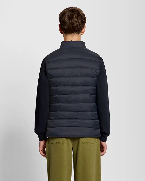 картинка Легкий стеганый жилет Lyle & Scott, Dark Navy от магазина Одежда+