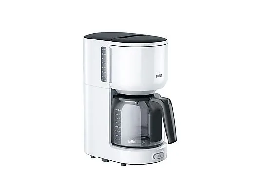 картинка Кофеварка капельная Braun KF 3100, белый от магазина Одежда+