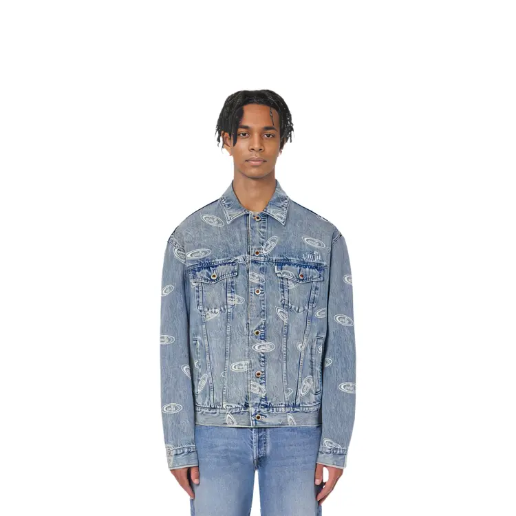 картинка Мужская джинсовая куртка Levi’s  Silver Label Series, синий от магазина Одежда+