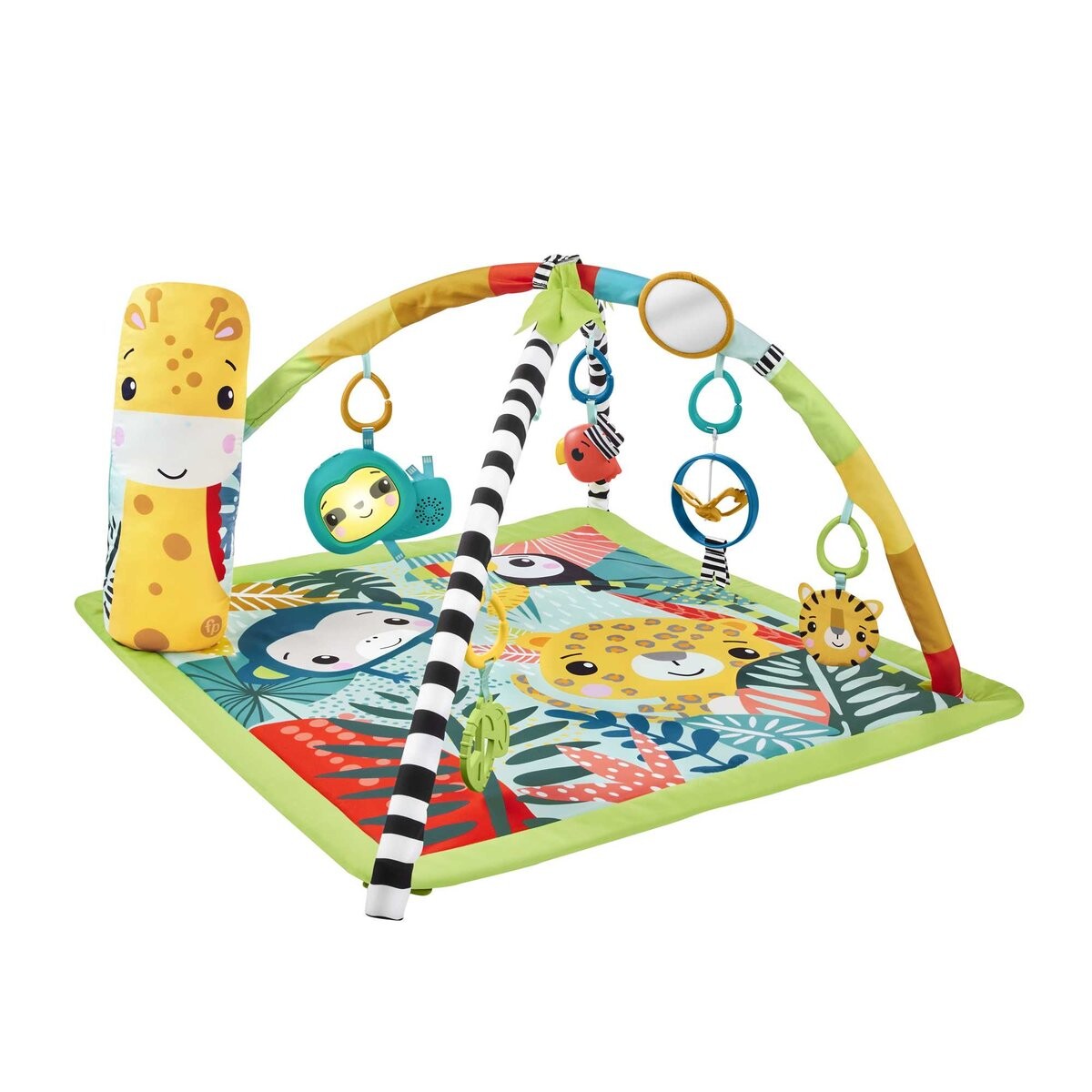 картинка Fisher Price, Развивающий коврик "Тропический лес" 3 в 1 от магазина Одежда+