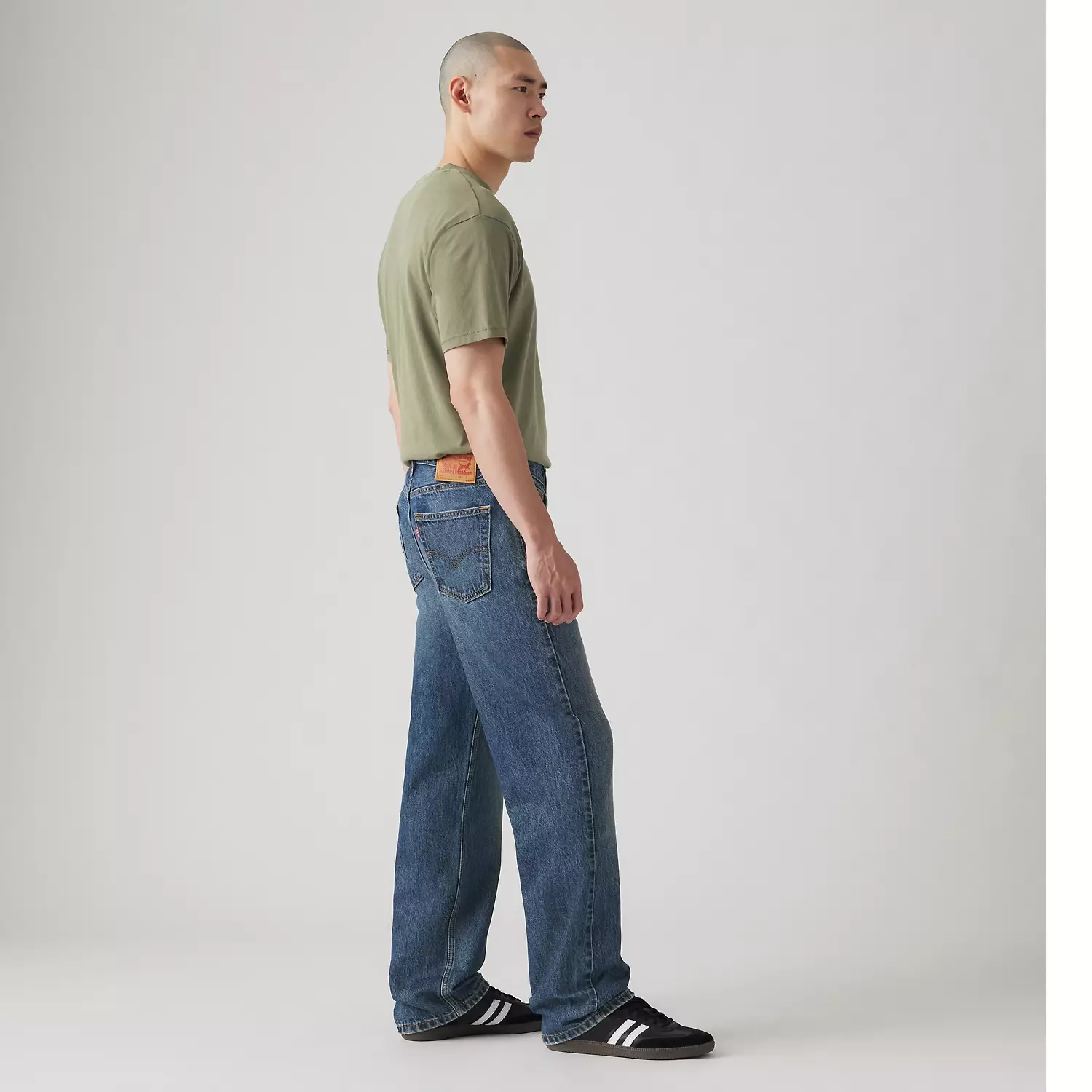 картинка Мужские джинсы Levi's 565 Loose Straight, глубокий синий от магазина Одежда+