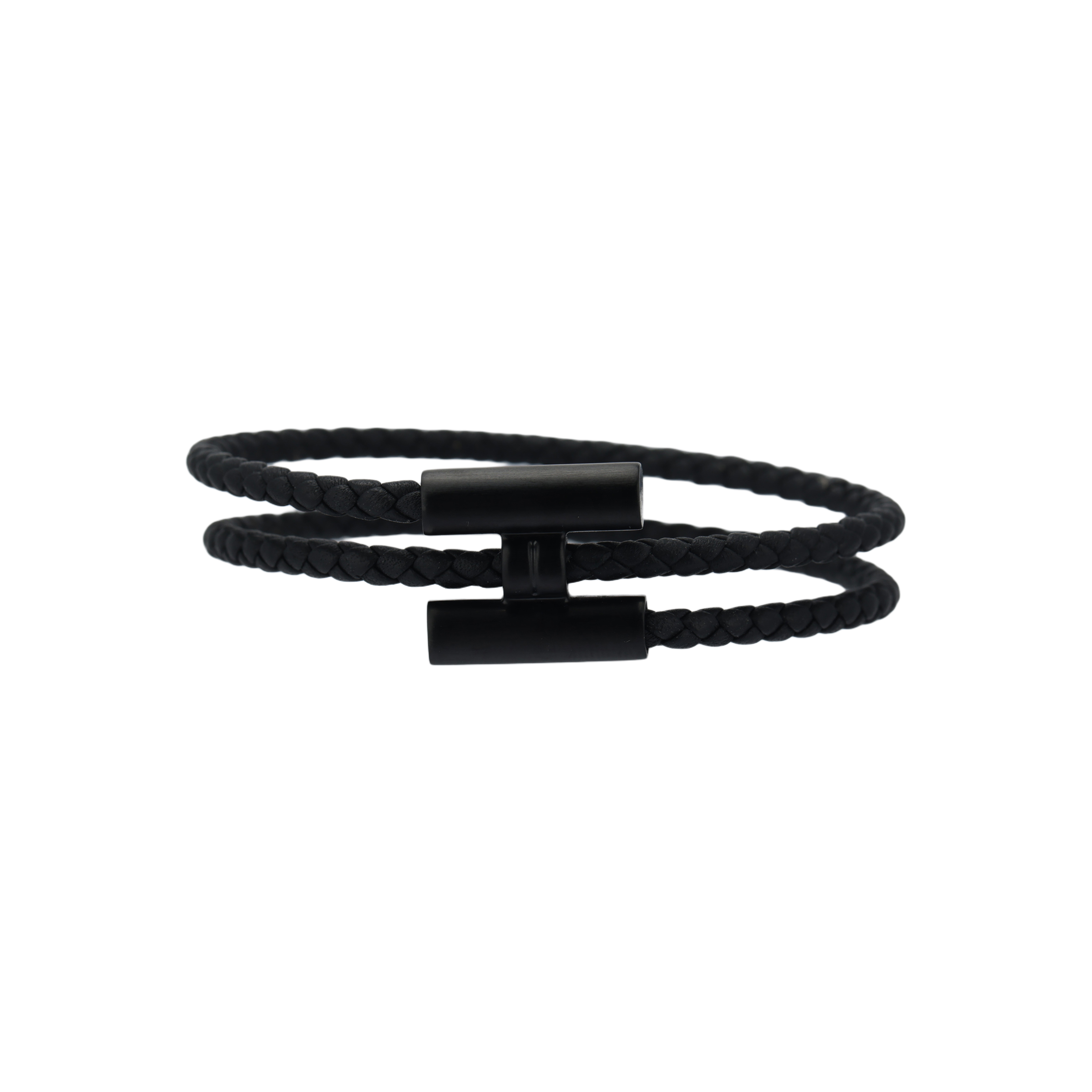 картинка HERMES Кожаный браслет Men's Black от магазина Одежда+