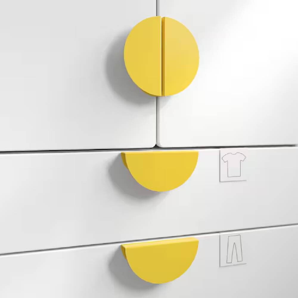 картинка Ручки Ikea Begripa 130 мм, желтый от магазина Одежда+
