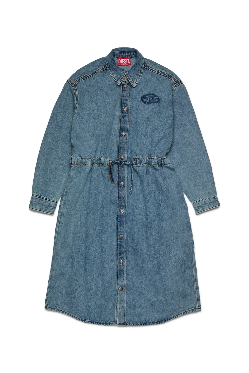картинка Детское джинсовое платье DREAMY Diesel, Indigo Blue от магазина Одежда+
