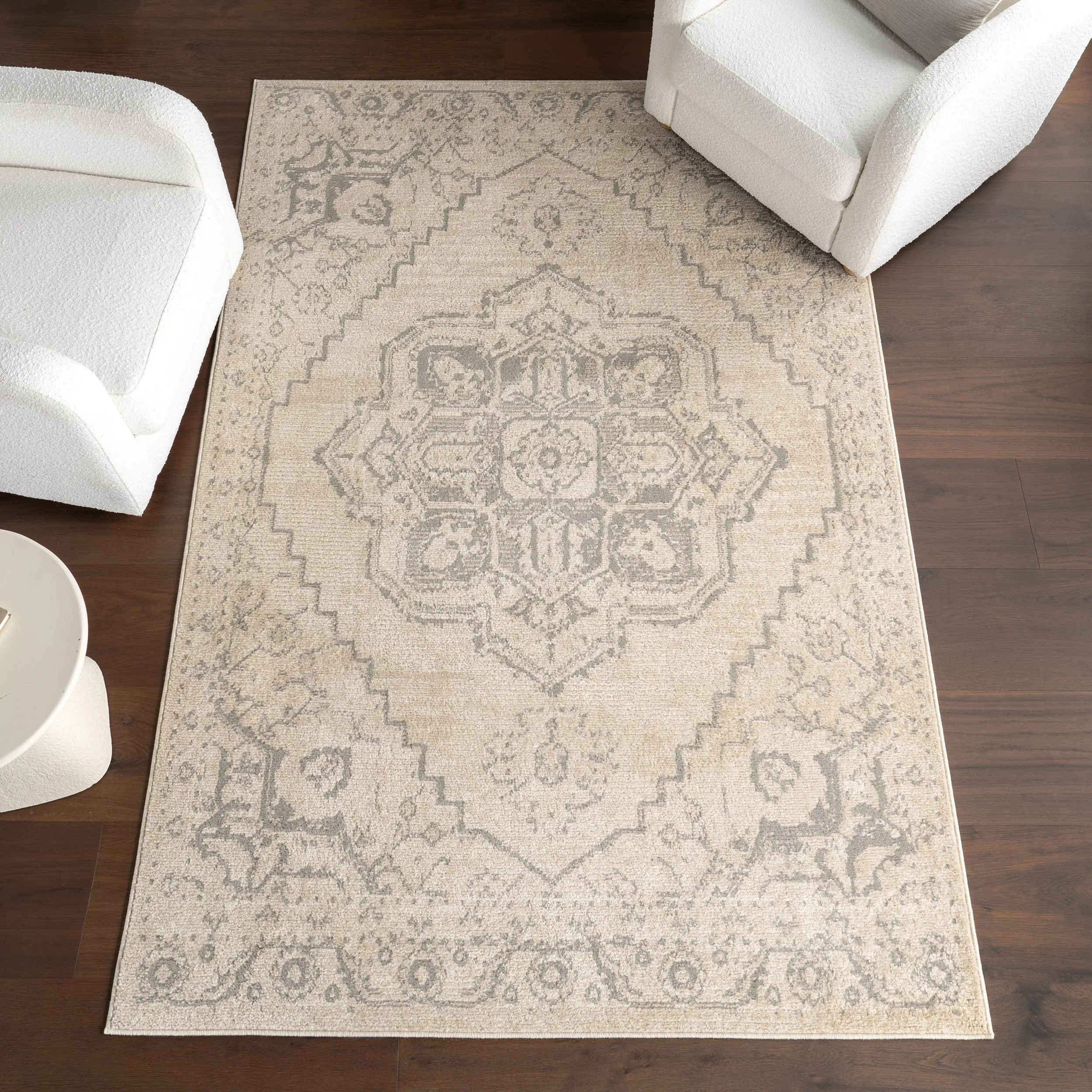 картинка Старинный винтажный ковер Fable nuLOOM, 152x244 см, бежевый от магазина Одежда+