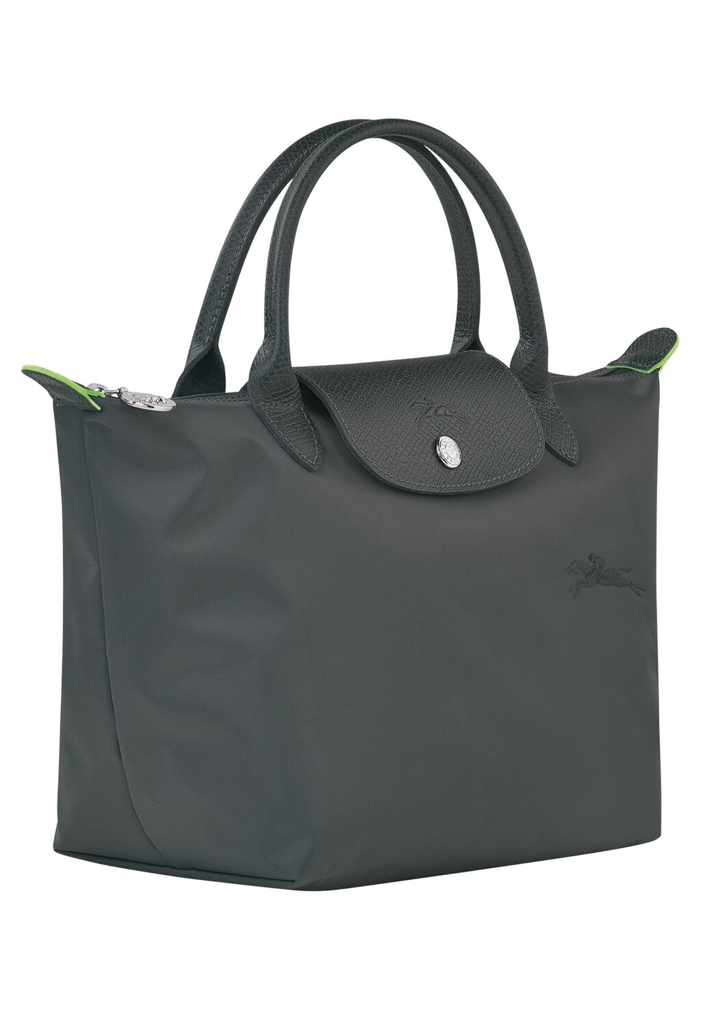 картинка Сумка-тоут Longchamp Le Pliage Green S, темно-серый от магазина Одежда+