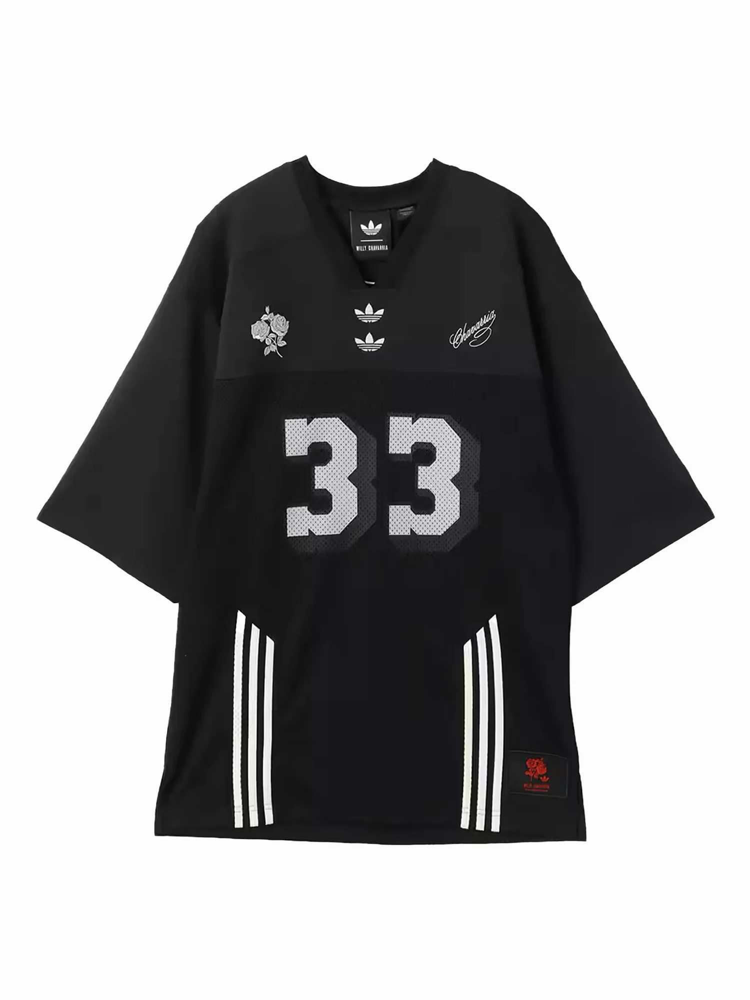 картинка Футболка Adidas Originals X Willy Chavarria, черный от магазина Одежда+
