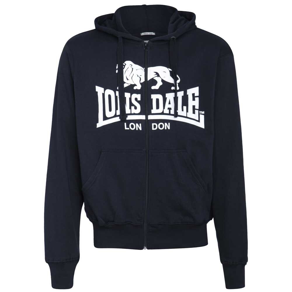 картинка Толстовка Lonsdale Krafty Full Zip, черный от магазина Одежда+