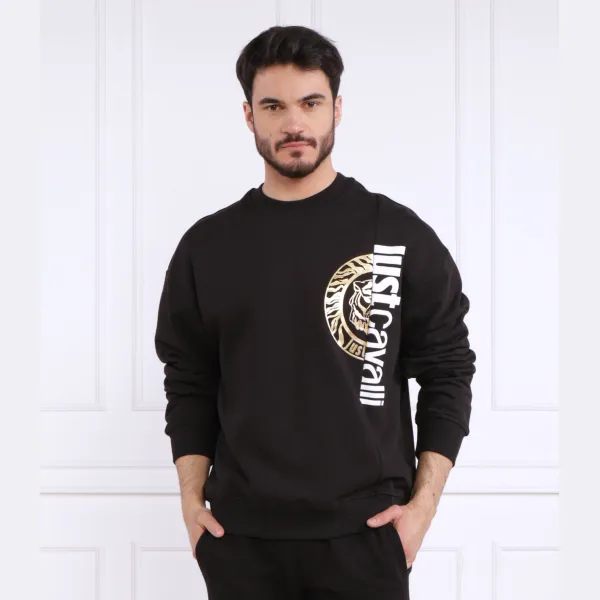 картинка Толстовка обычного кроя Just Cavalli, черный от магазина Одежда+