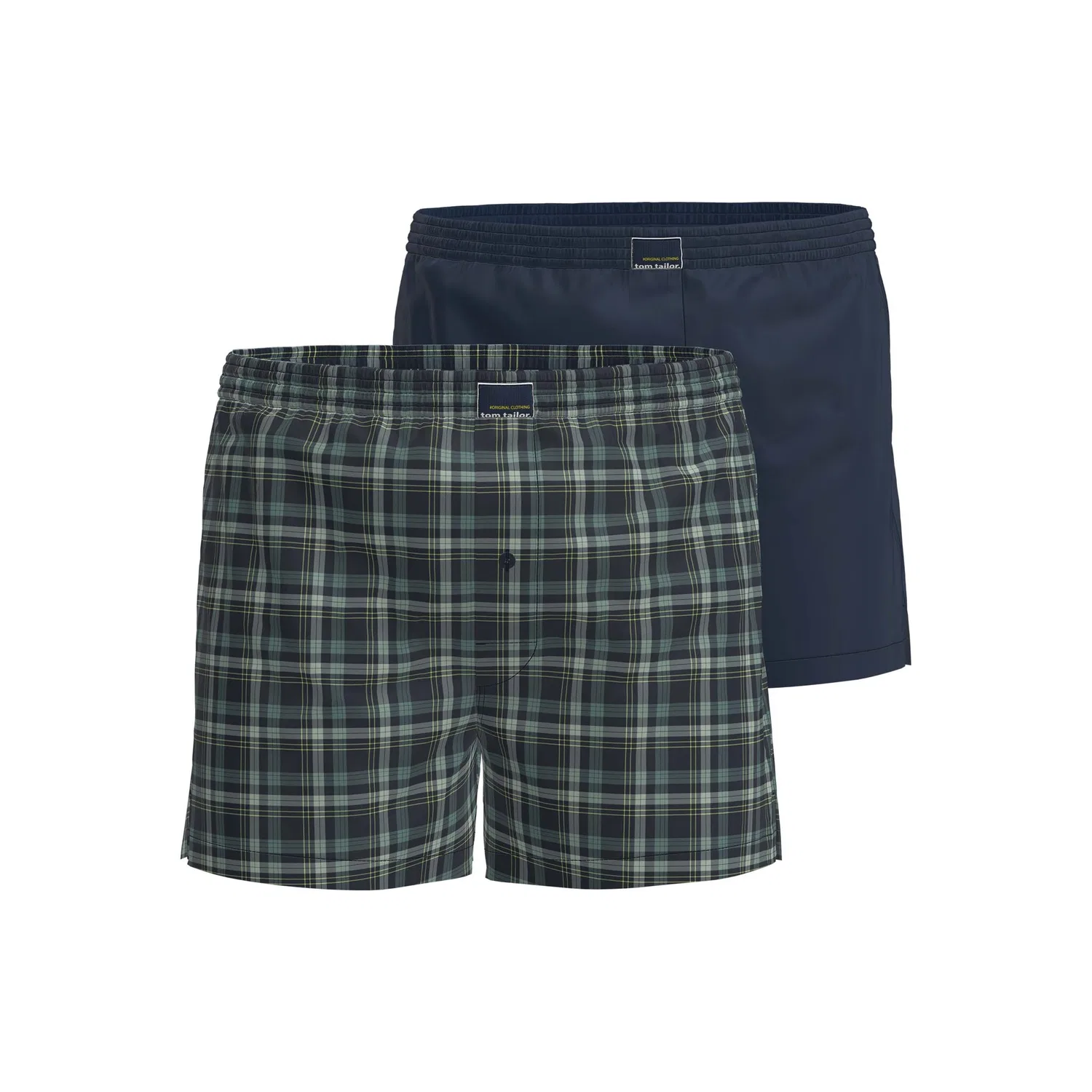 картинка Мужские боксеры из веб-качества Tom Tailor, Blue Plaid от магазина Одежда+