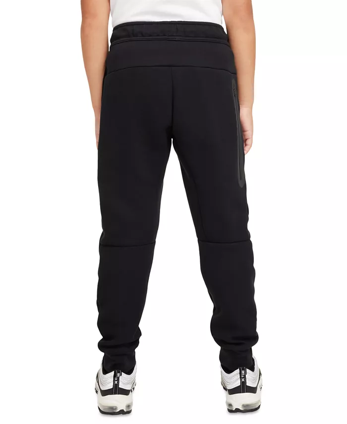 картинка Детские спортивные брюки Tech Fleece Nike, черный от магазина Одежда+