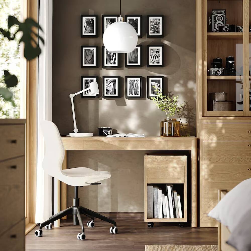 картинка Письменный стол IKEA TONSTAD, 120x47 см, дубовый шпон от магазина Одежда+