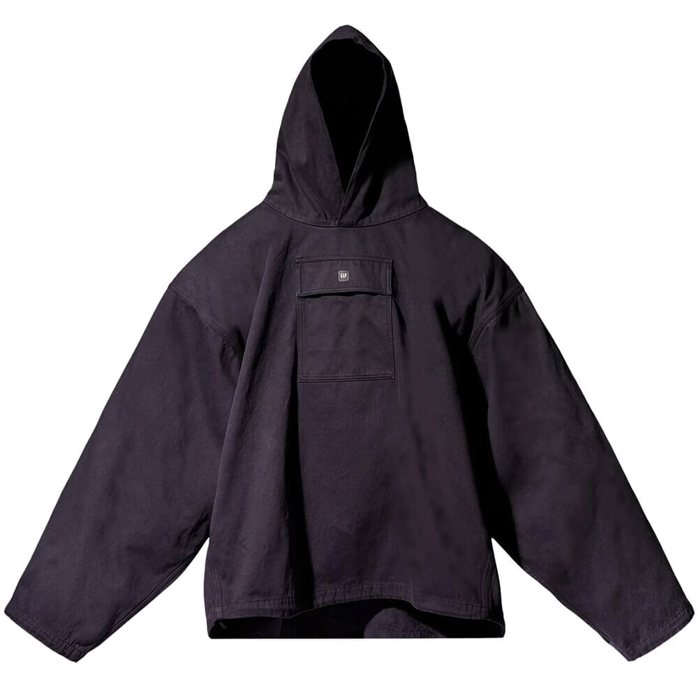 картинка Анорак Yeezy Gap Engineered by Balenciaga из сатина, черный от магазина Одежда+