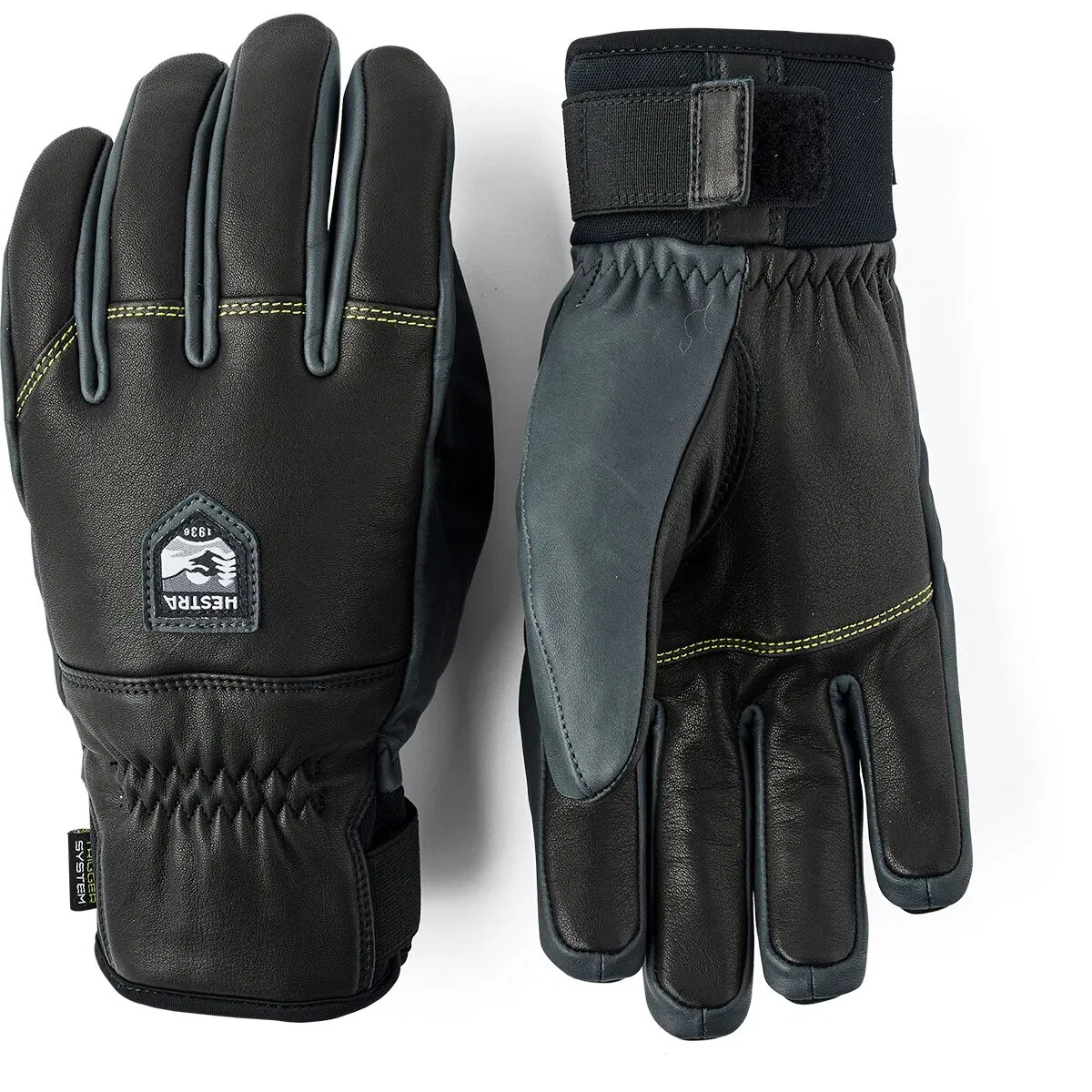 картинка Перчатка трехпалая Omni Trigger Hestra, Black Grey от магазина Одежда+
