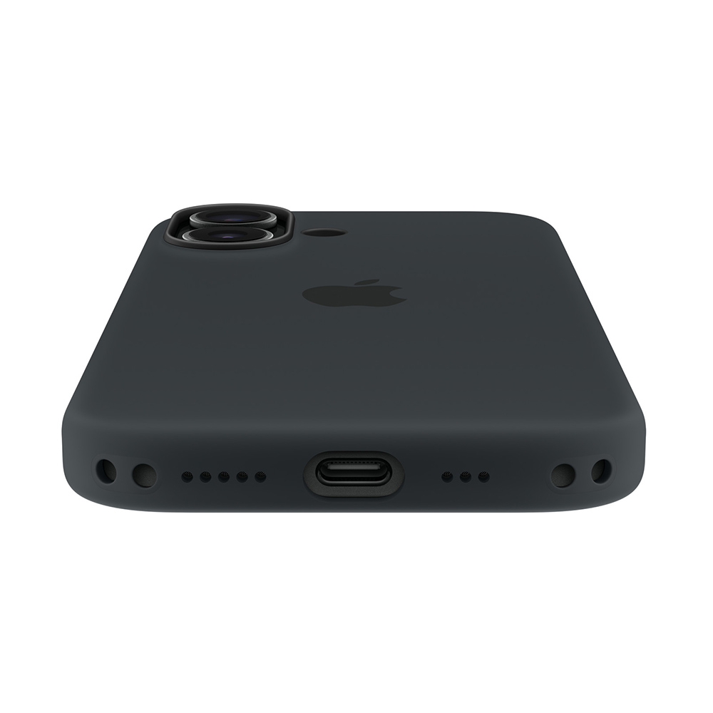 картинка Чехол Apple Silicone Case с MagSafe для iPhone 17, Black от магазина Одежда+