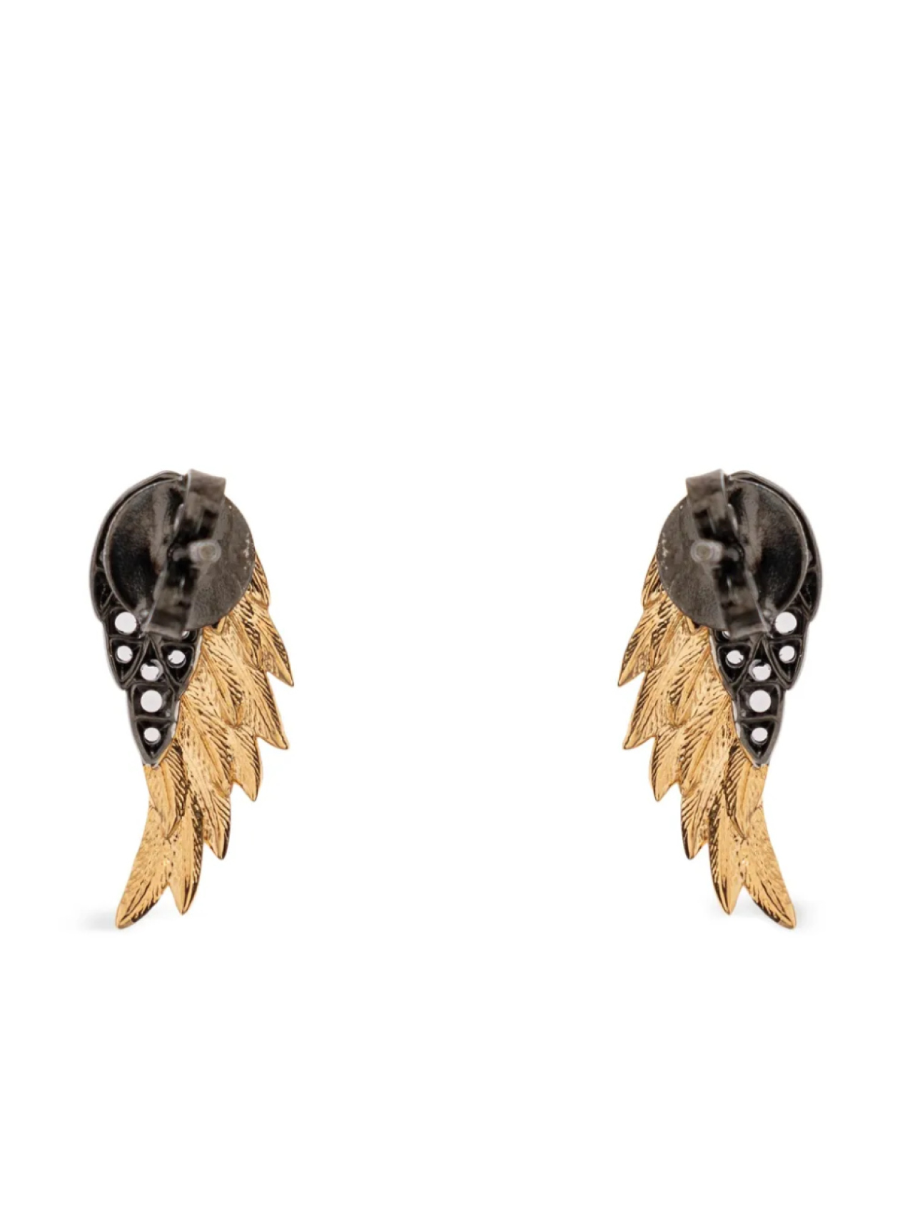 картинка Серьги Zadig&Voltaire, украшенные стразами, золотой от магазина Одежда+