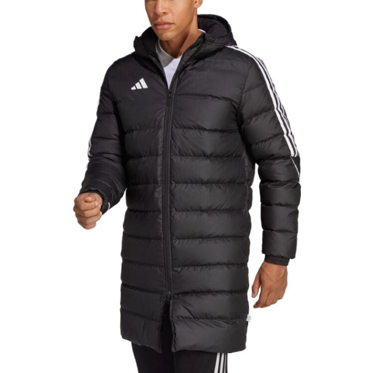 картинка Длинный пуховик Adidas Tiro 23 League, черный от магазина Одежда+