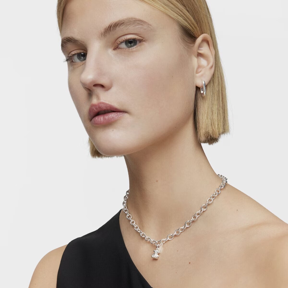 картинка Подвеска Tous Small Two-tone Bold Bear, серебро от магазина Одежда+