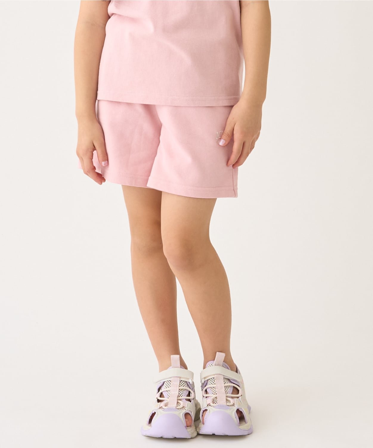 картинка Спортивные шорты из 100% хлопка MINIMAL, Pink от магазина Одежда+