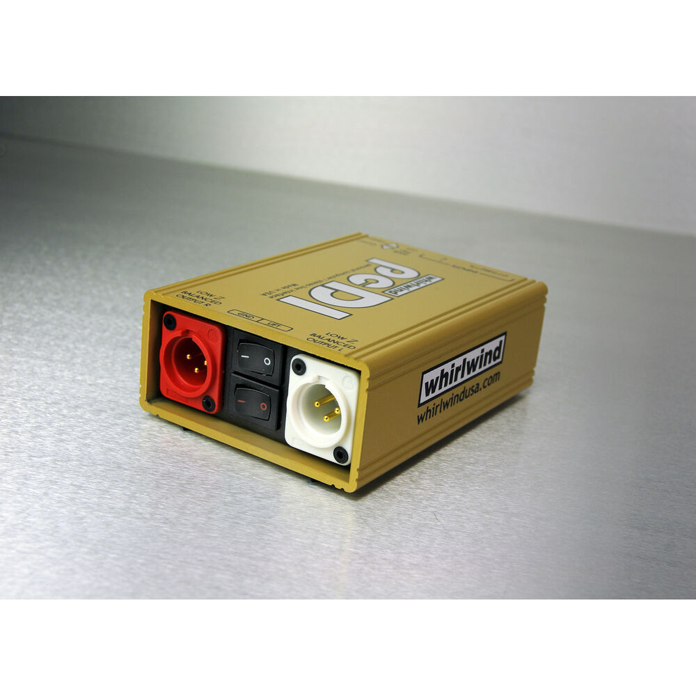 картинка Директ-бокс Whirlwind pcDI Stereo Line Interface PCDI от магазина Одежда+