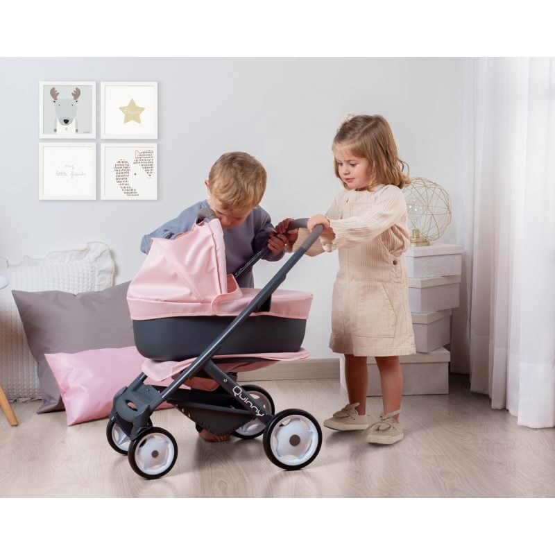 картинка Smoby, Кукольная коляска Maxi Cosi, Quinny 3в1 от магазина Одежда+