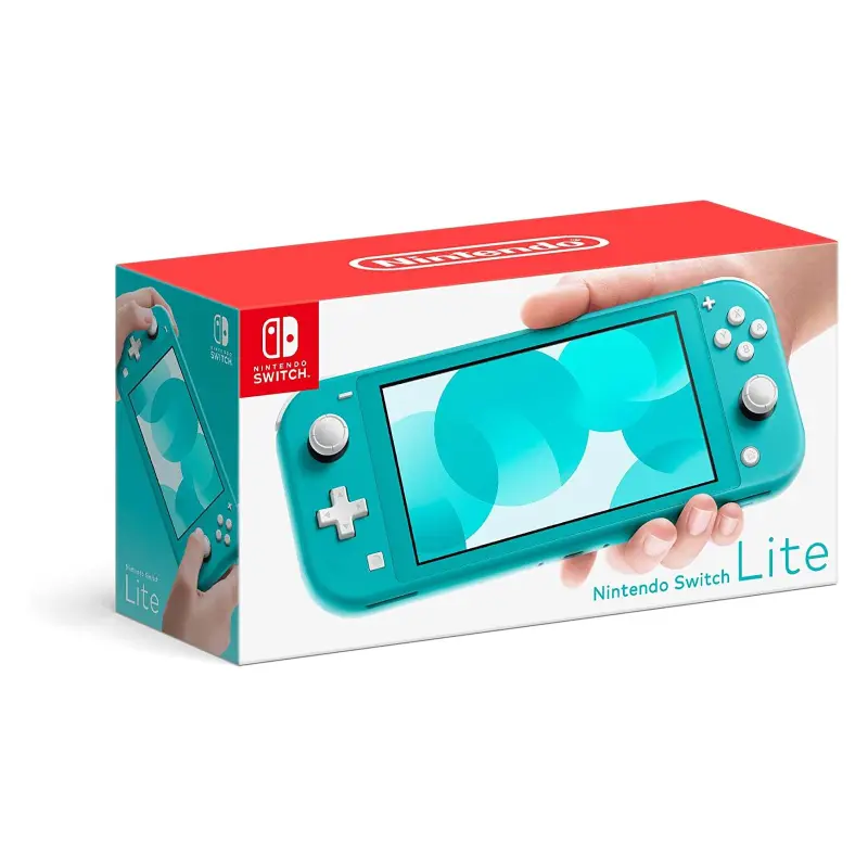 картинка Игровая консоль Nintendo Switch Lite, портативная для гейминга, бирюзовый от магазина Одежда+