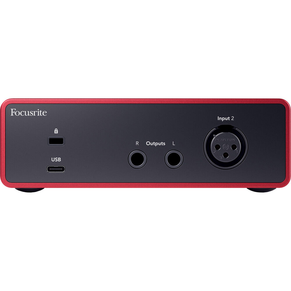картинка Аудиоинтерфейс Focusrite Scarlett Solo USB-C (4-го поколения) от магазина Одежда+