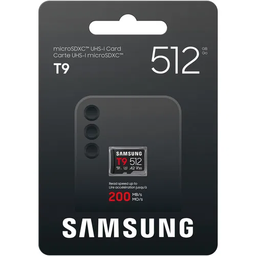картинка Карта памяти Samsung T9 UHS-I microSDXC 512 ГБ от магазина Одежда+