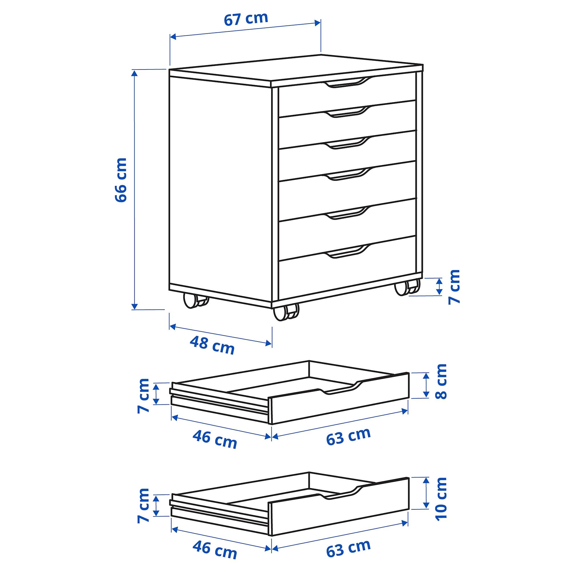 картинка Единица хранения ALEX IKEA от магазина Одежда+