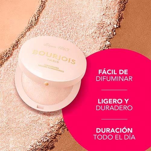 картинка Пудровый хайлайтер BOURJOIS Maxi Round Pot Highlighter от магазина Одежда+