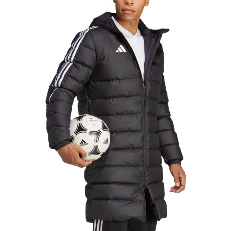 картинка Длинный пуховик Adidas Tiro 23 League, черный от магазина Одежда+