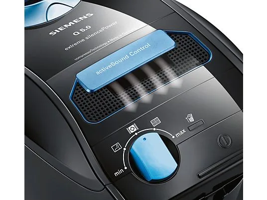картинка Пылесос Siemens VSQ5X1230 850W, черный от магазина Одежда+