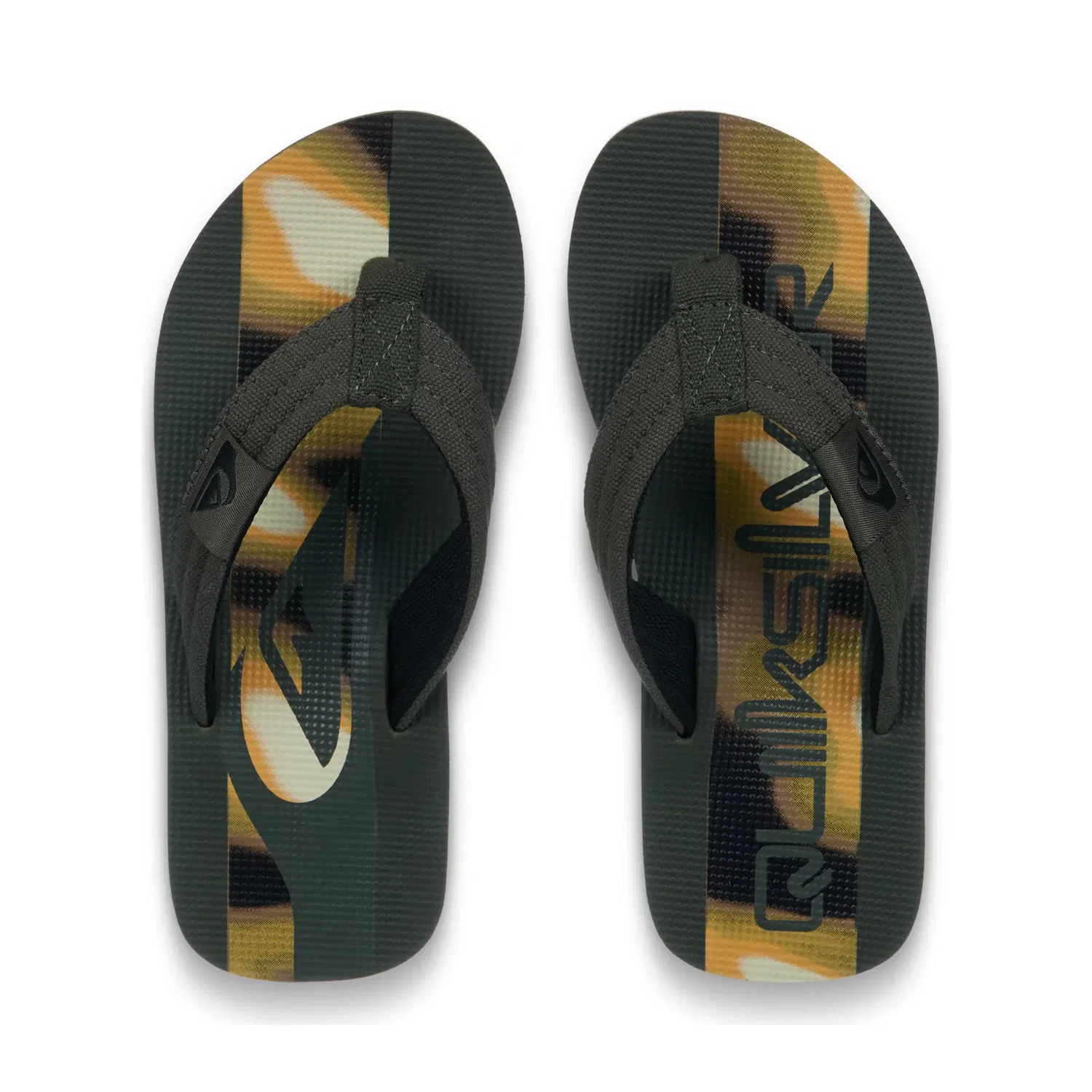 картинка Детские шлепанцы для мальчиков Molokai Layback Quiksilver, Kaki от магазина Одежда+