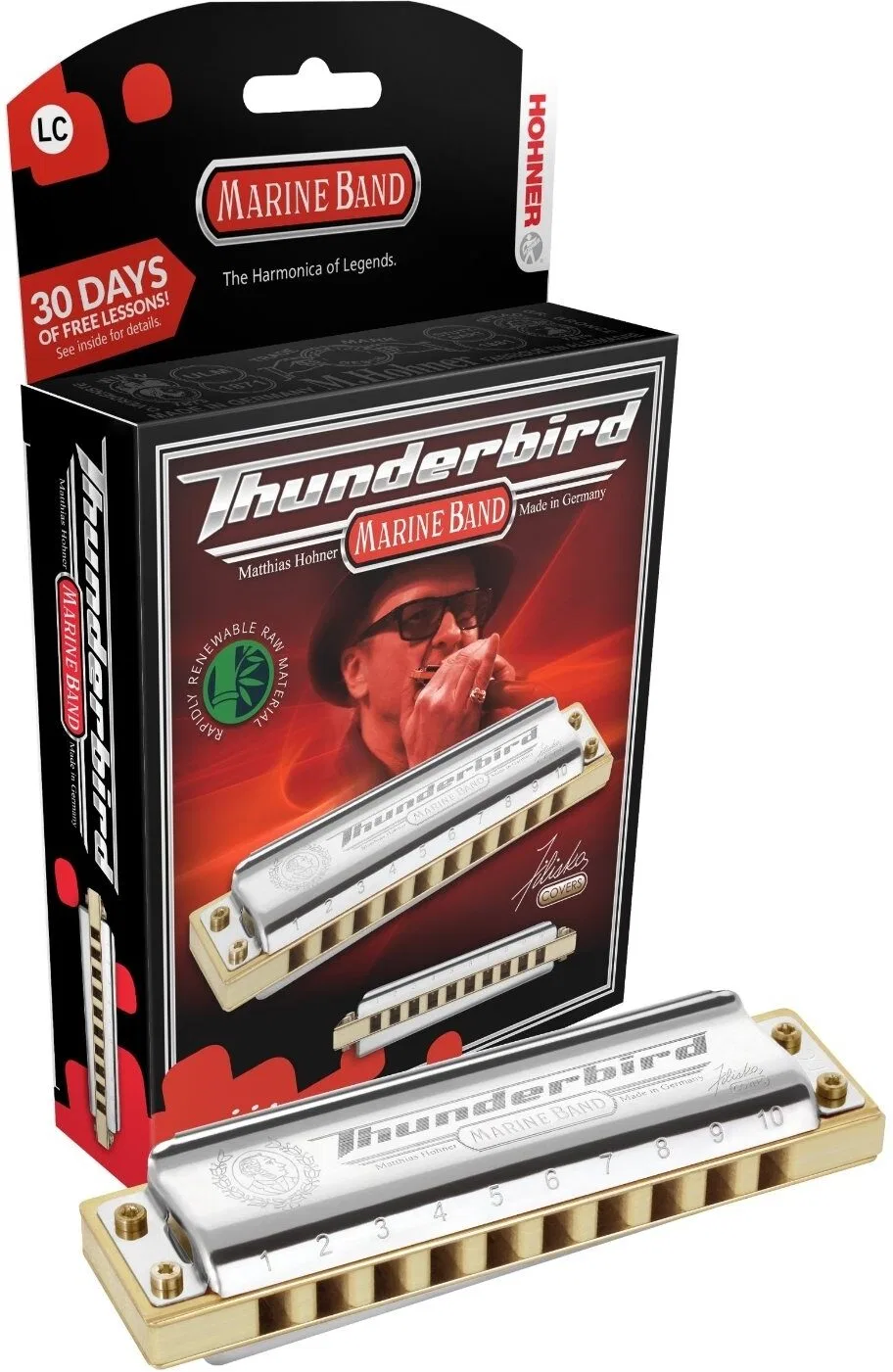 картинка Губная гармошка Hohner M2011BX Thunderbird от магазина Одежда+