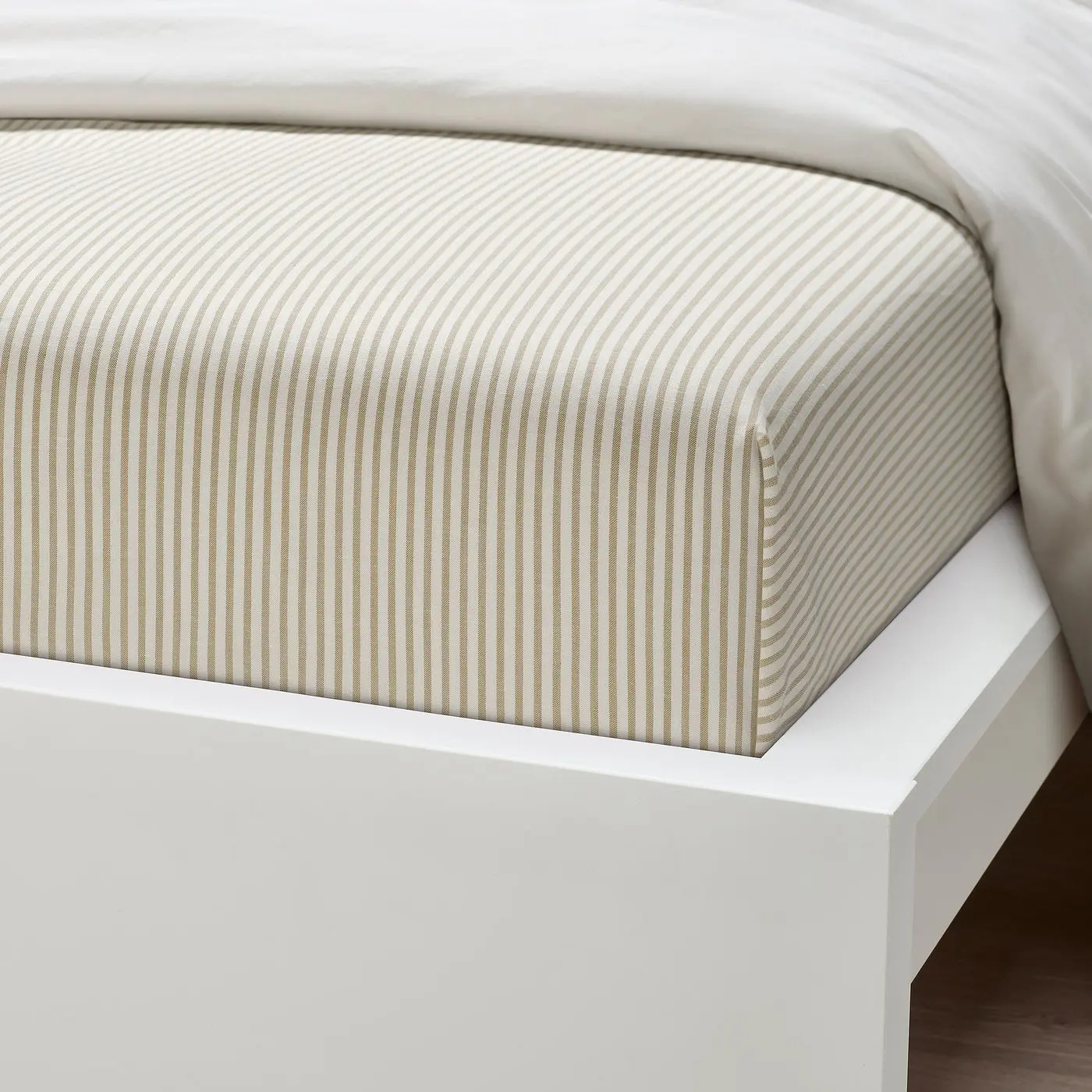 картинка Простыня Ikea Solfibbla, 240x260 см, белый/бежевый от магазина Одежда+