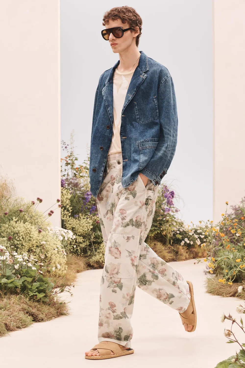 картинка Блейзер DNM ZARA, Mid-blue от магазина Одежда+