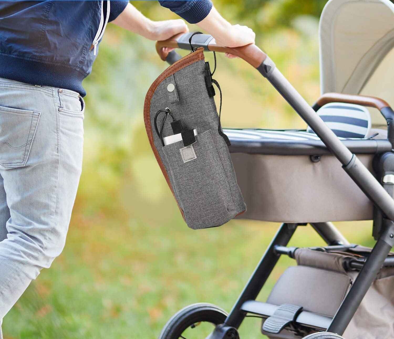 картинка Подогреватель для бутылочек Semme Portable, серый от магазина Одежда+