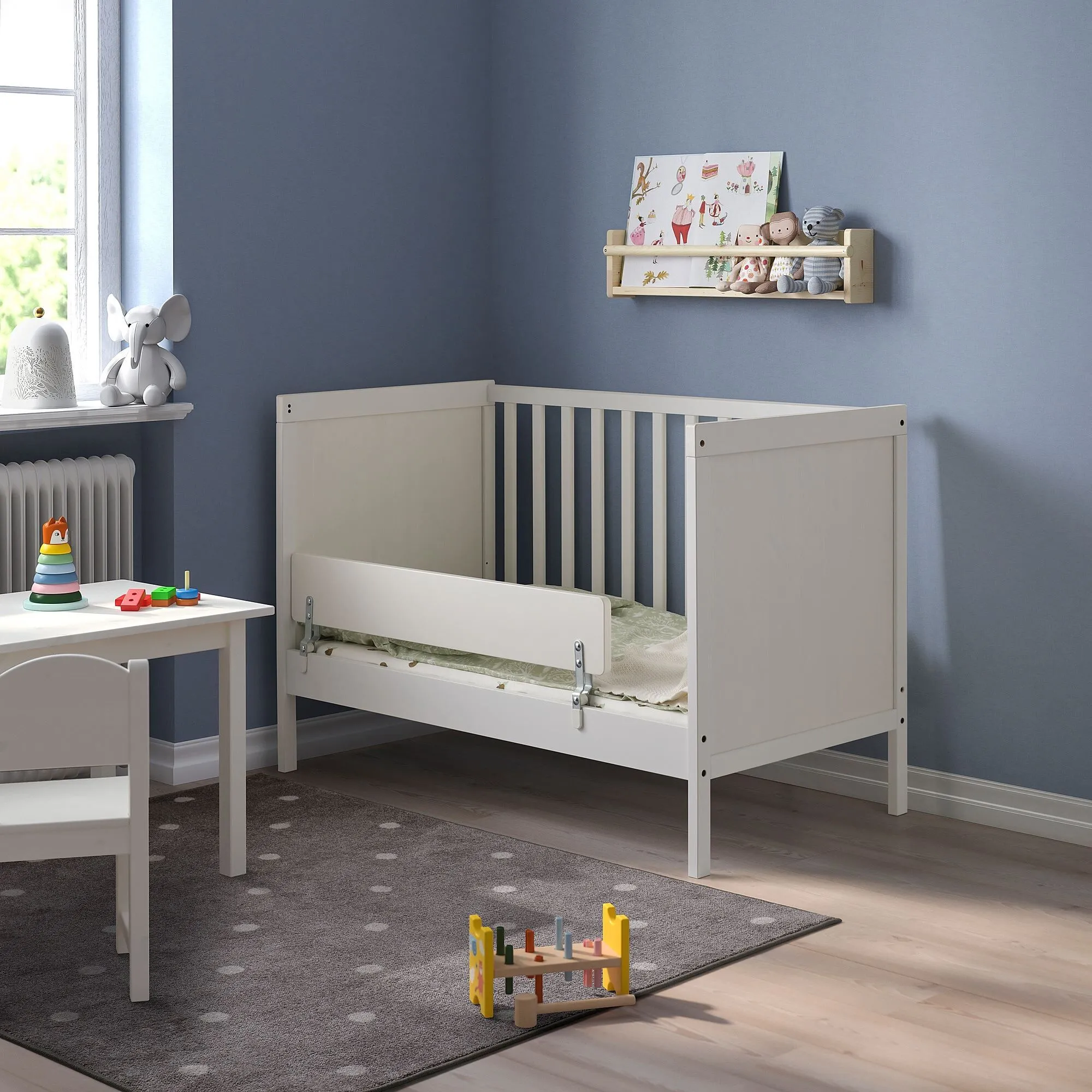 картинка Ограждение, белое, 96x15 см, NATTAPA IKEA от магазина Одежда+